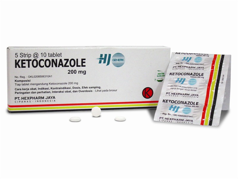 Apa mg ketoconazole 200 tablet obat Zoralin Tablet
